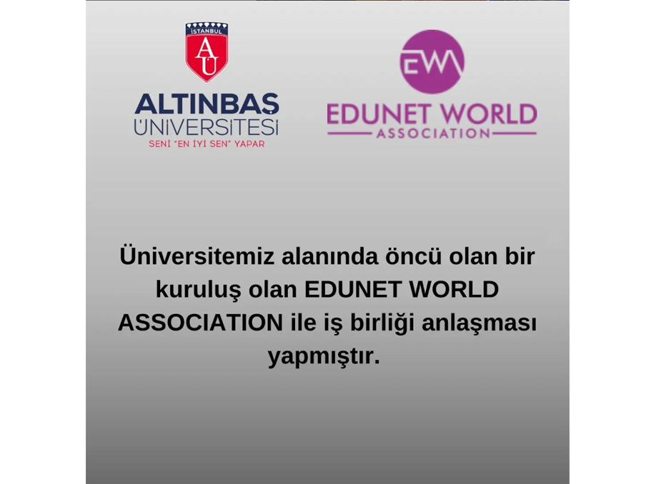 Edunet World Association iş birliği anlaşması