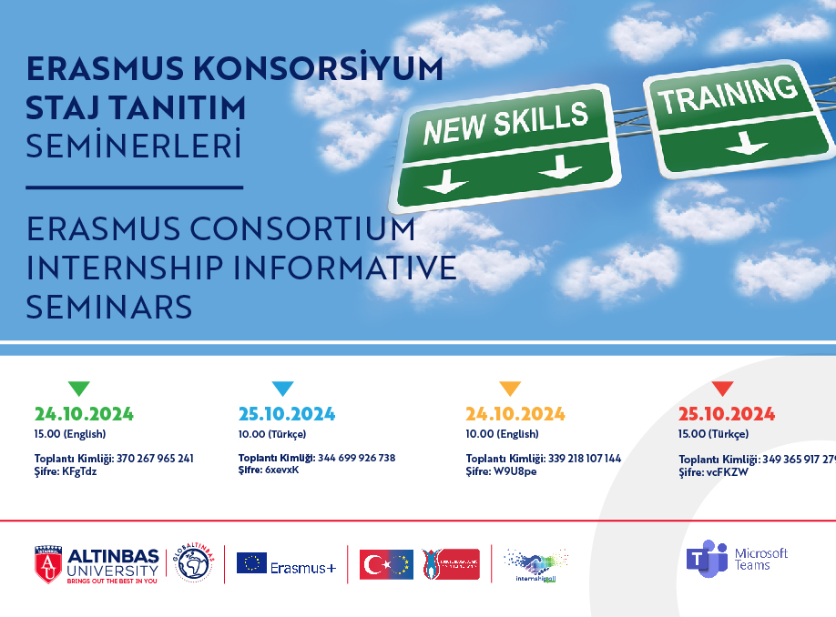 Erasmus Konsorsiyum Staj Tanırım Seminerleri 