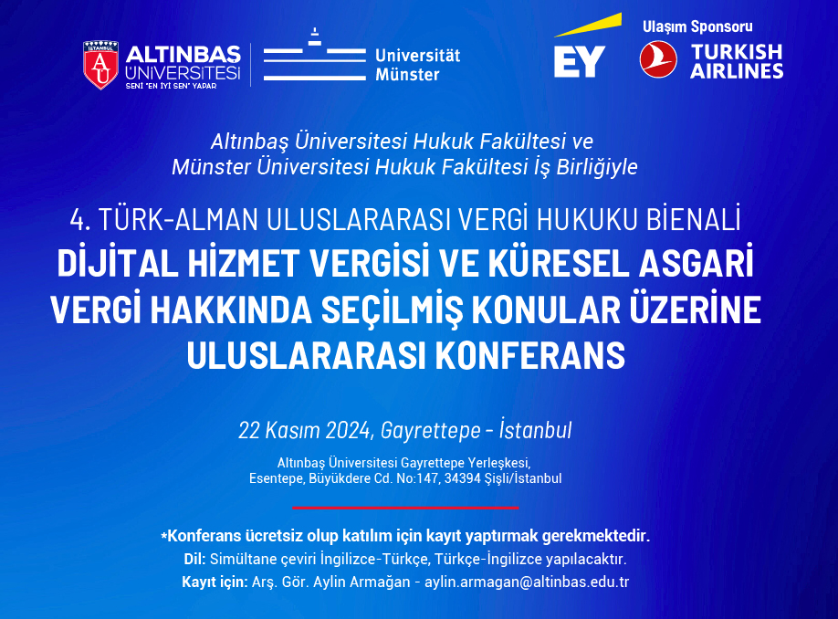 4th Turkish - German International Tax Law Biennial