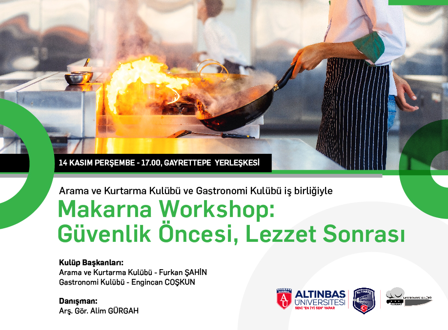 Makarna Workshop: Güvenlik Öncesi, Lezzet Sonrası 