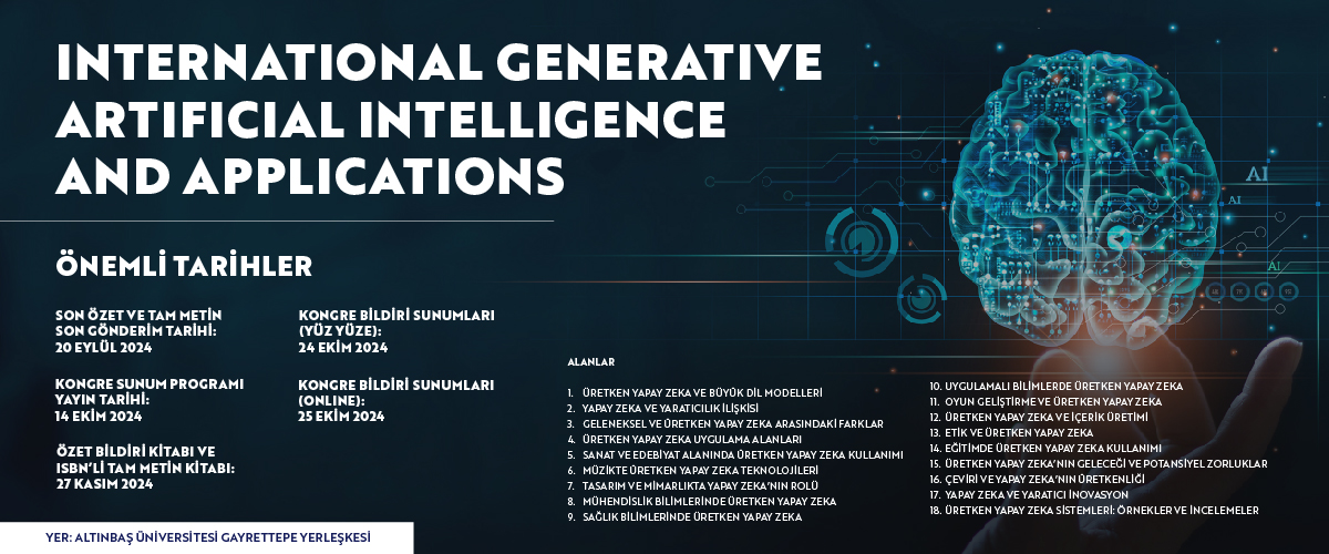 International Generative Artificial Intelligence and Applications 