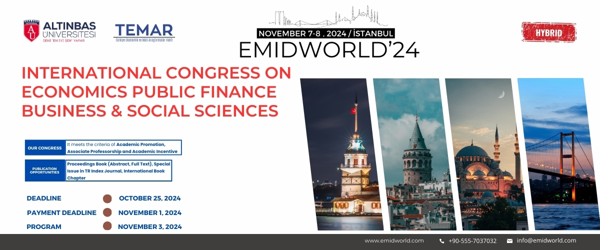 International Congress on Economics Public Finance Business & Social Sciences 