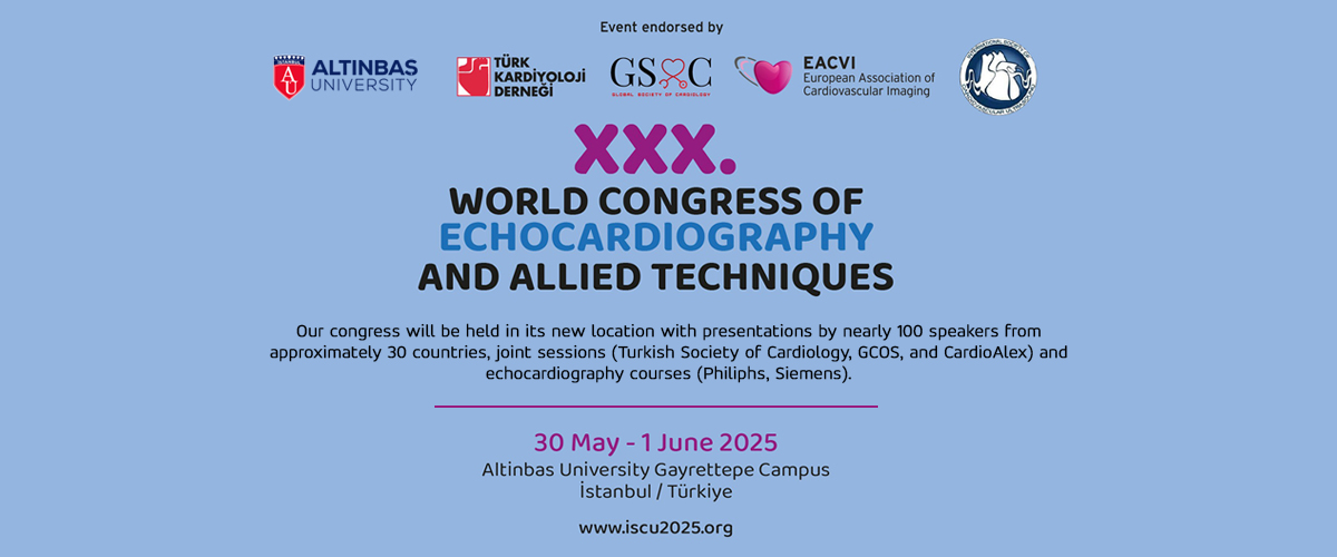 XXX. World Congress of Echocardiography and Allied Techniques 