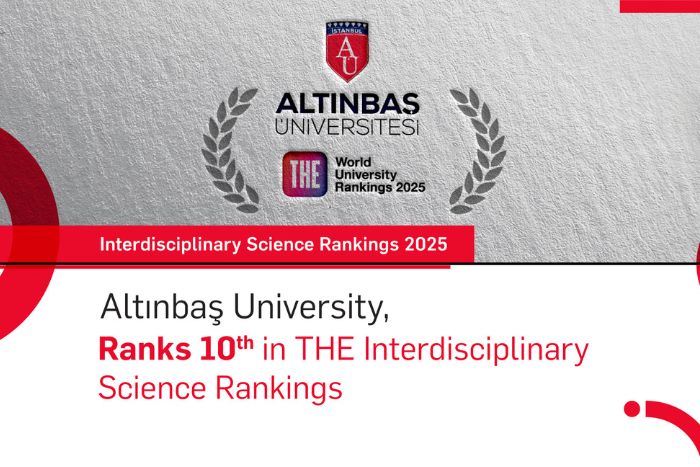 Altınbaş University Ranks 10th in THE Interdisciplinary Science Rankings