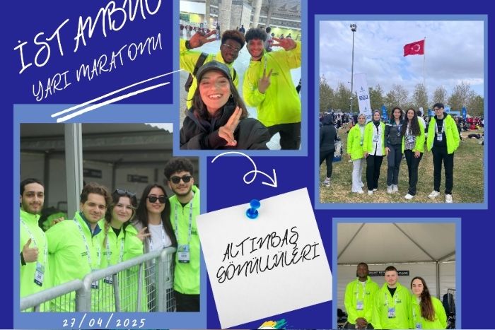 Altınbaş Gönüllüleri, Spor İstanbul Yarı Maratonu'nda fark yarattı!