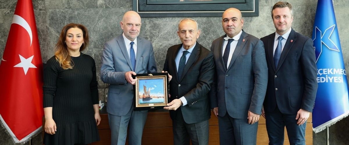 Altınbaş University’s visit to Küçükçekmece Mayor Çebi 