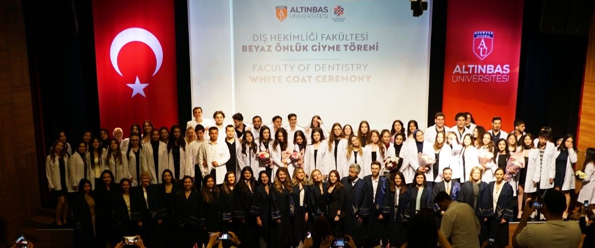 Our dentistry students received their white coats 