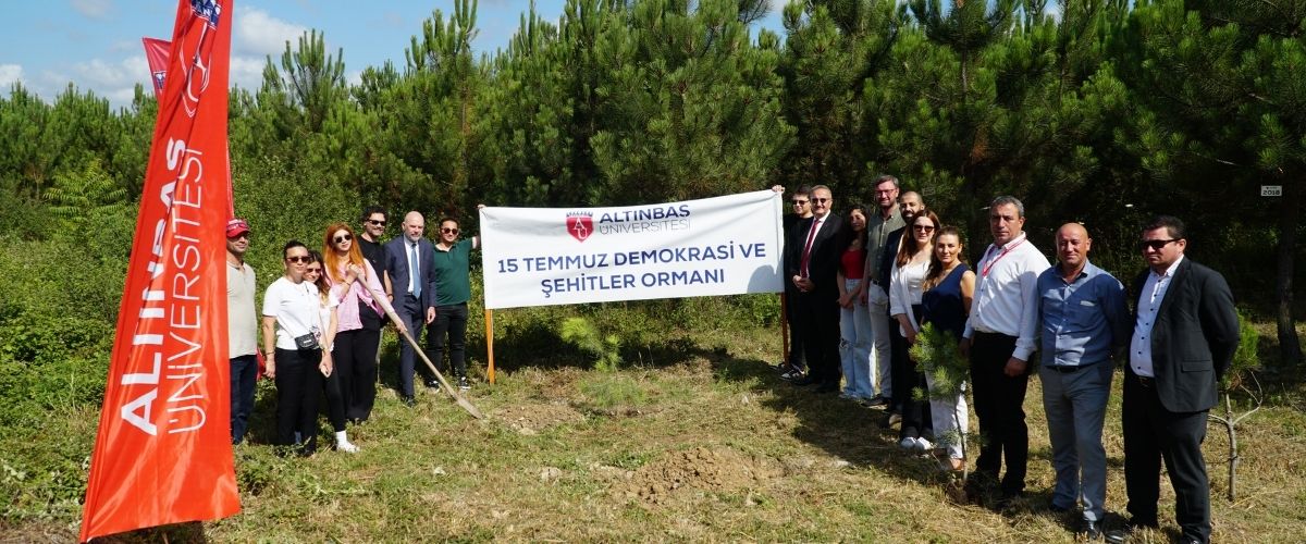 A meaningful commemoration of July 15 from Altınbaş University 