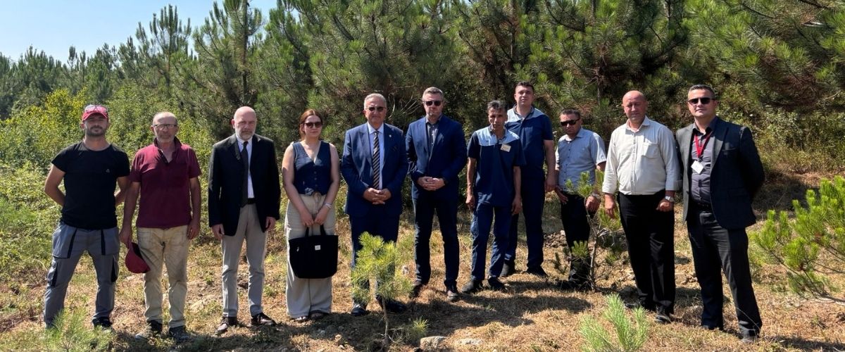 10 saplings for our forest martyrs from Altınbaş University 